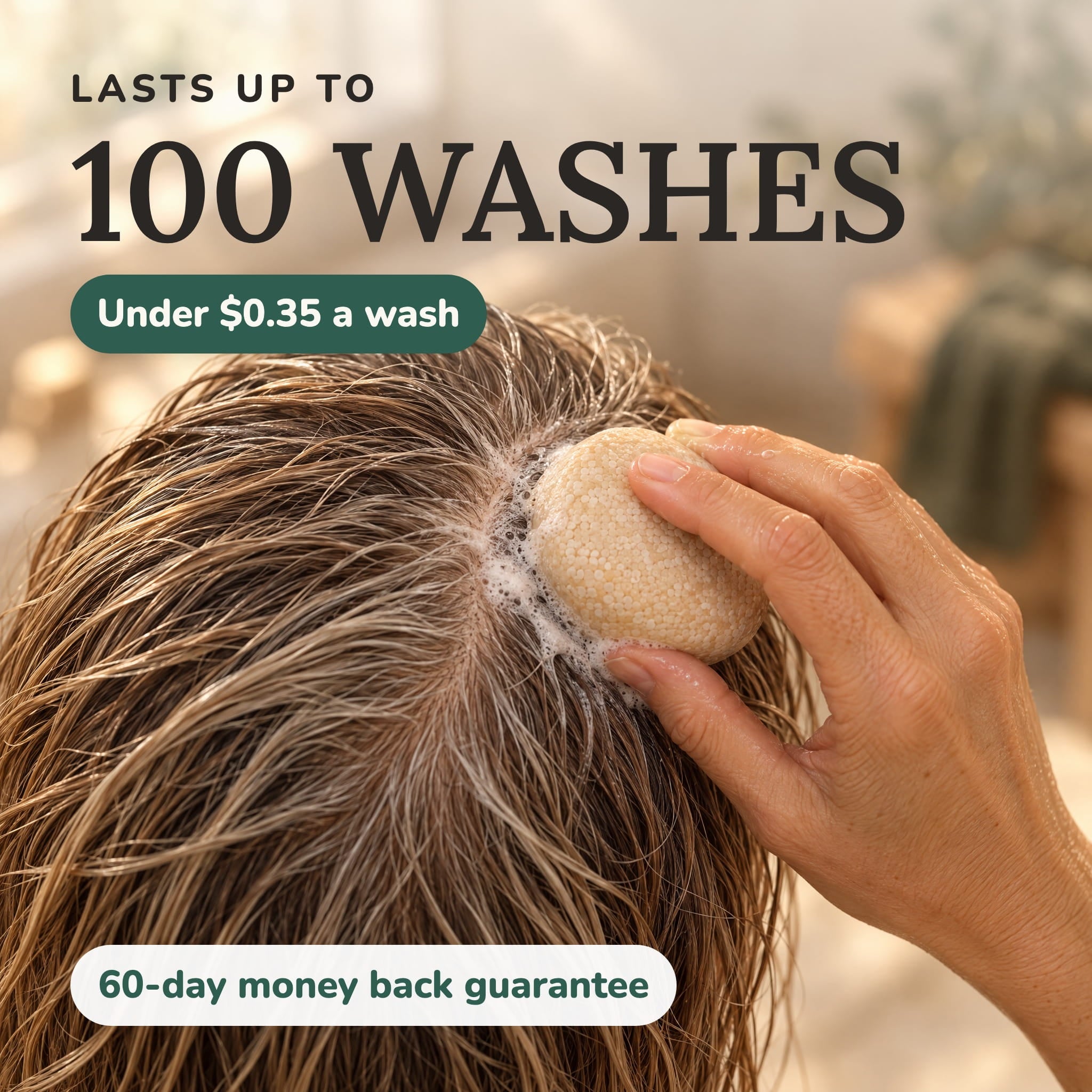 Fermented Rice Water Shampoo & Conditioner Bars